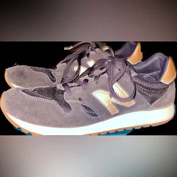 J crew new balance navy rose gold deals